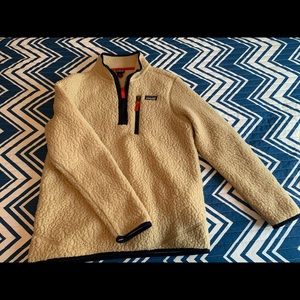 Boys Patagonia 3/4 zip pullover